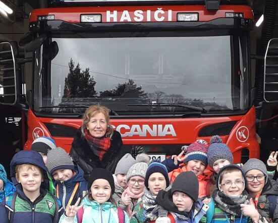 Návštěva stanice HZS v Pardubicích