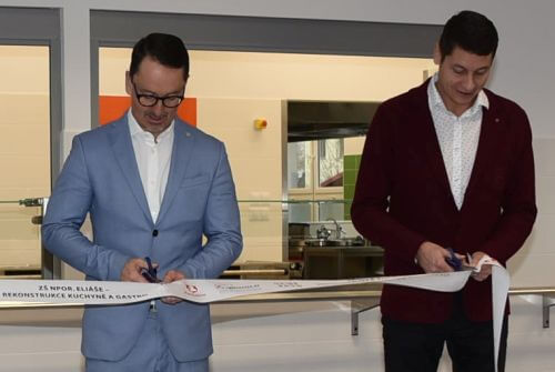 Slavnostní otevření školní jídelny po kompletní rekonstrukci
