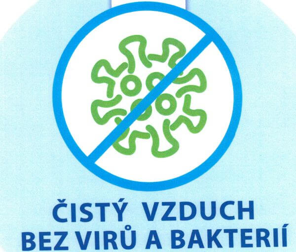 Germicidní čističky vzduchu – dar firmy ELBERRY s.r.o.