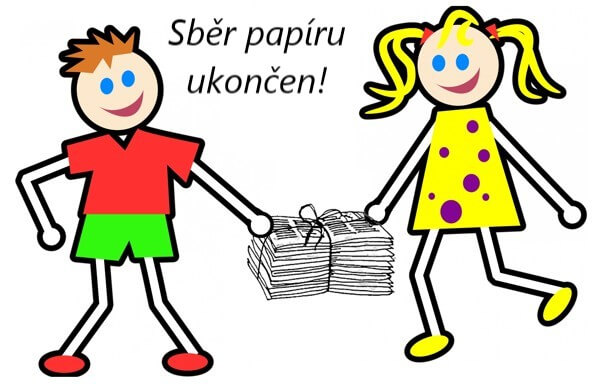 Vyhodnocení  červnového sběru starého papíru