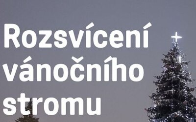 Rozsvícení vánočního stromu v Polabinách 2025