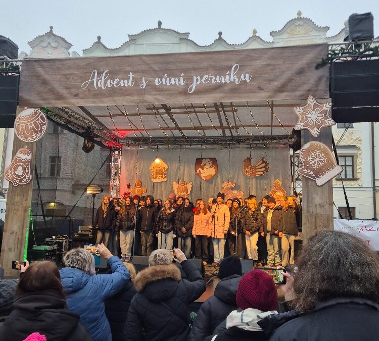 Adventní vystoupení našich žáků